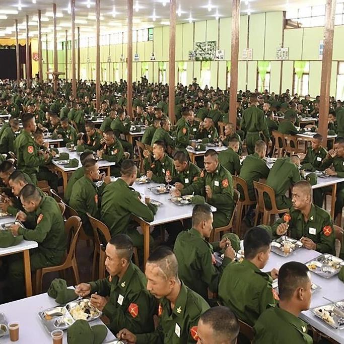 Myanmar military begins basic training for draftees as resistance forces keep the pressure on